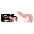Extendor+ - Flesh 2 Inch Vibrating Penis Extender and Stroker - FVRQ047A00-001
