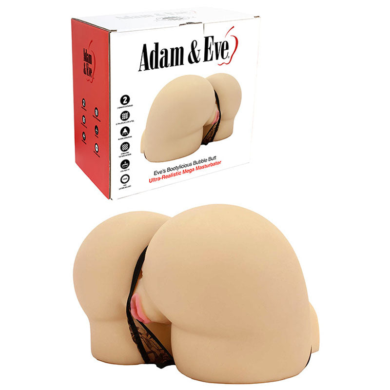 Adam & Eve EVE'S BOOTYLICIOUS BUBBLE BUTT - Flesh Doggy Style Lifesize Masturbator - G641 1000