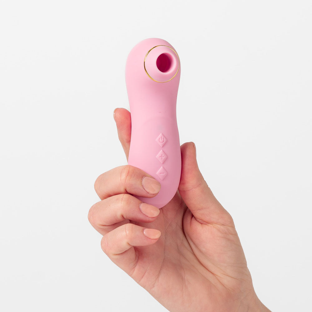 Girls Get Off - Missy - Pink USB Rechargeable Air Pulse Clitoral Stimulator - GGOMM-3