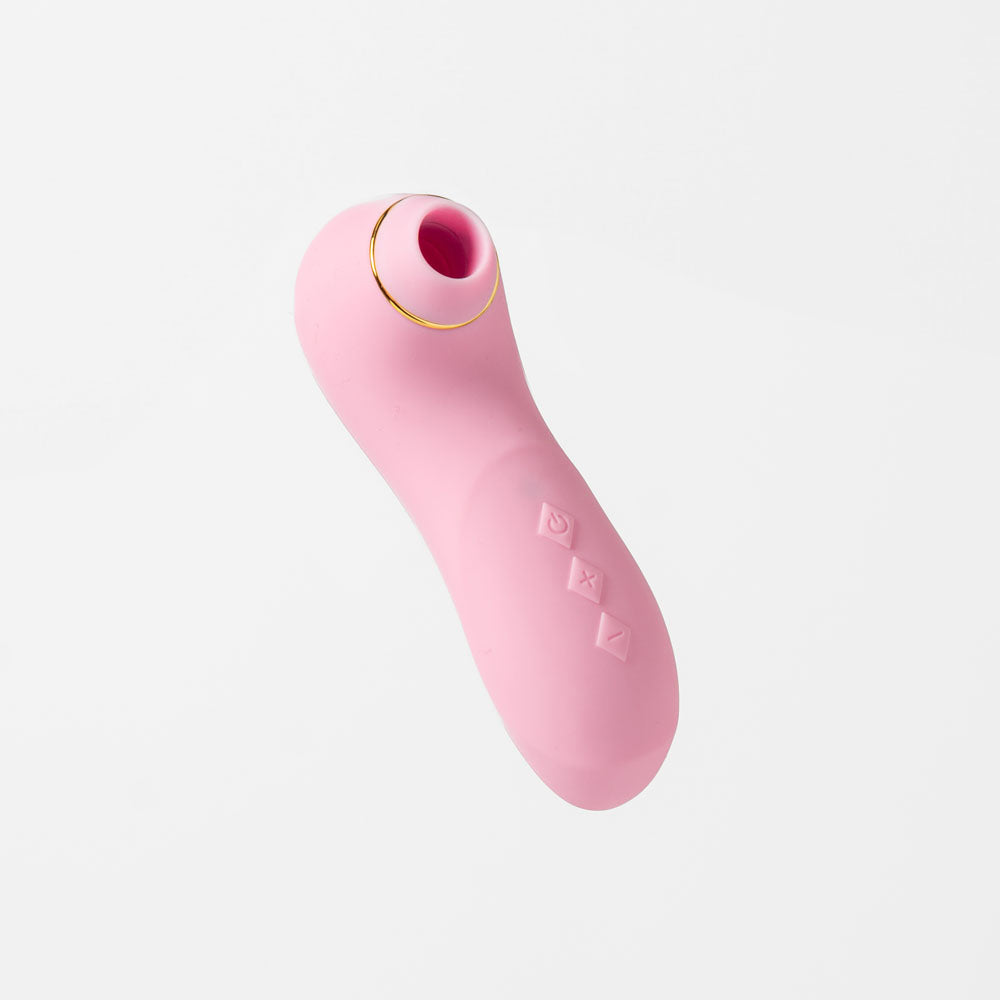 Girls Get Off - Missy - Pink USB Rechargeable Air Pulse Clitoral Stimulator - GGOMM-3