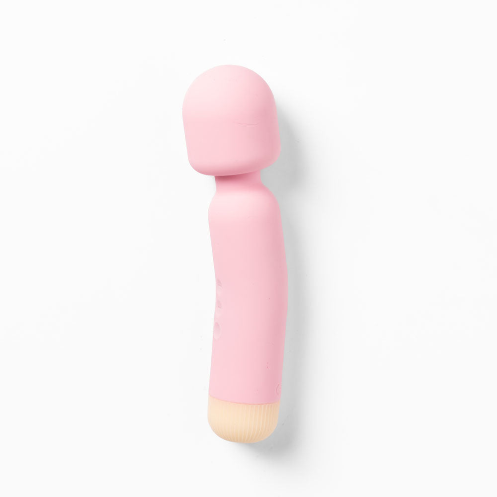 Girls Get Off - Wanda - Pink 16.8 cm USB Rechargeable Massage Wand - GGOWN-1