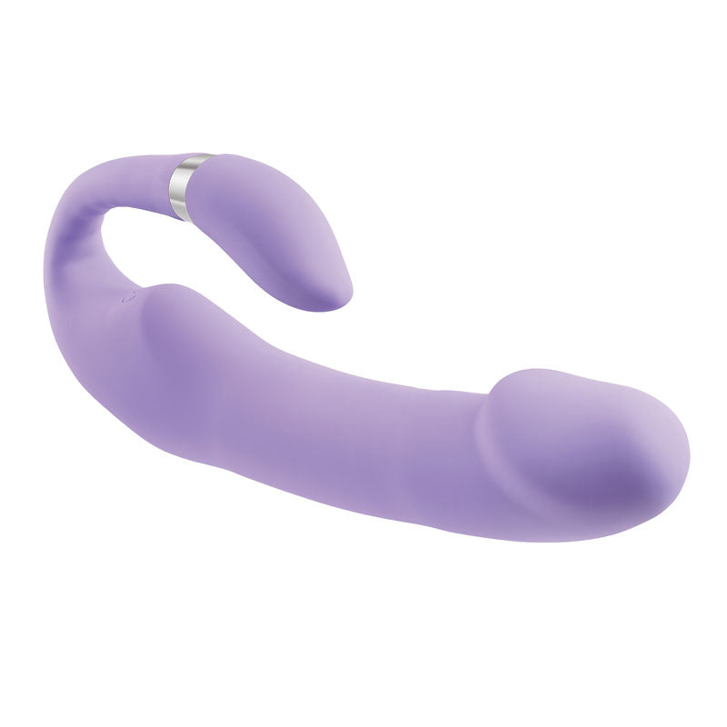 Gender X ORGASMIC ORCHID - Lilac 19 cm USB Rechargeable Strapless-Strap-On - GX-RS-0150-2