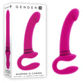 Gender X SHARING IS CARING - Pink 21.9 cm USB Rechargeable Strapless Strap-On - GX-RS-3748-2
