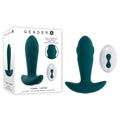 Gender X TUNNEL TAPPER - Grey 12.1 cm USB Rechargeable Tapping Anal Plug with Wireless Remote - GX-RS-5001-2