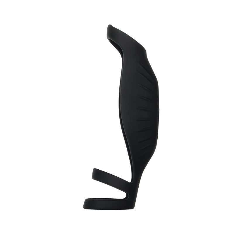 Gender X ROCKETEER - Black USB Rechargeable Vibrating Penis Sleeve - GX-RS-8959-2