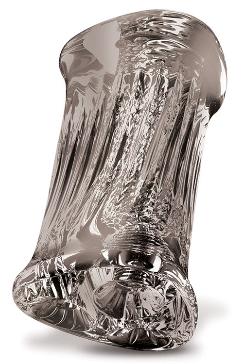 Adam & Eve Adam's 3-Way Stroker - Clear Triple Hole Stroker - I476 8100
