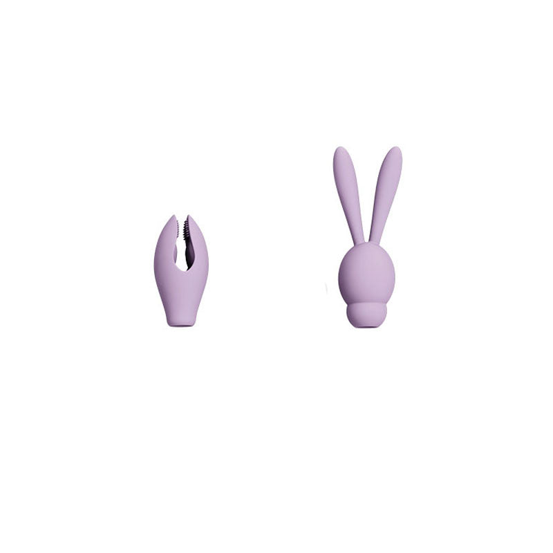 Adam & Eve SWEET DREAMS MASSAGER KIT - Lavender USB Rechargeable Point Stimulator with 8 Interchangeable Tips - I681 6900