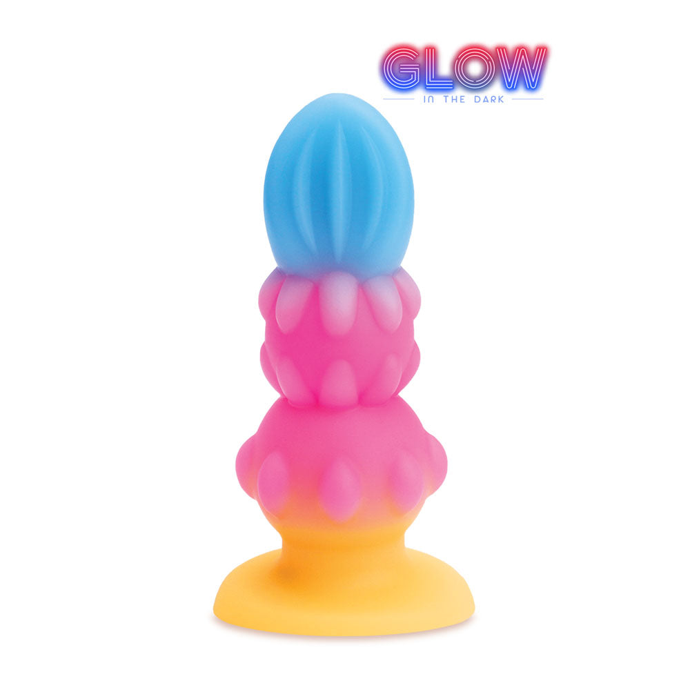 Alien Nation - Sprite - Glow in Dark Coloured 14 cm Fantasy Anal Plug - IC1366