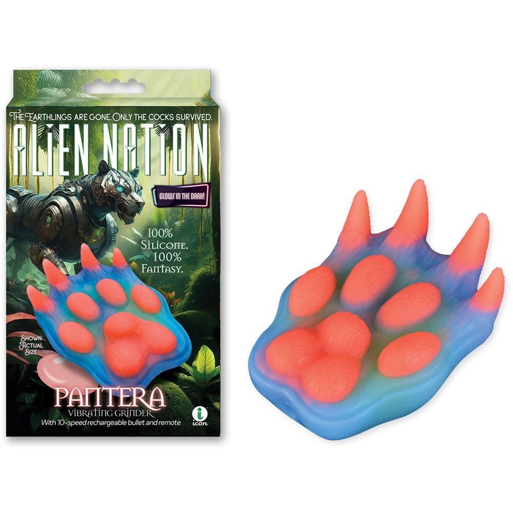 Alien Nation - Pantera - Coloured USB Rechargeable Vibrating Fantasy Grinder Pad with Remote - IC1379