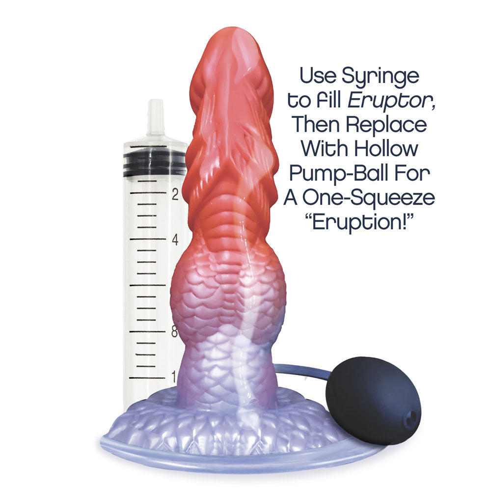 Alien Nation - Eruptor - Coloured 22.9 cm Squirting Fantasy Dildo - IC1388