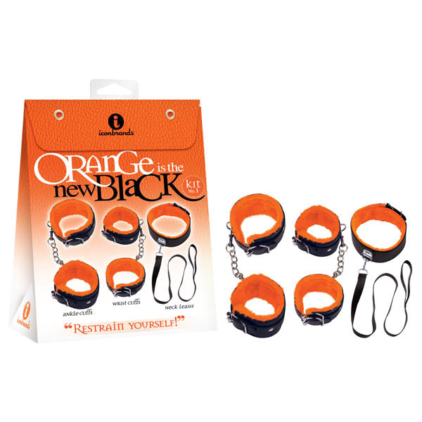 Orange Is The New Black Kit #1 - Restrain Yourself! - Bondage Kit - 3 Piece Set - IC2523-2