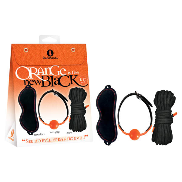 Orange Is The New Black Kit #2 - See No Evil, Speak No Evil! - Bondage Kit - 3 Piece Set - IC2524-2