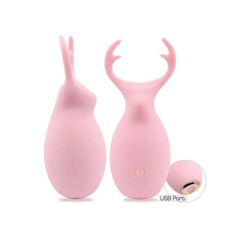 Buzzy Buddy, Hello My Deer - Pink - Pink USB Rechargeable Stimulator - IC4030