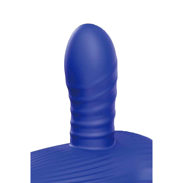 Adam & Eve THE MIDNGHT RIDER - Blue USB Rechargeable Thrusting Vibrating Grinder with Remote Control - J285 4000