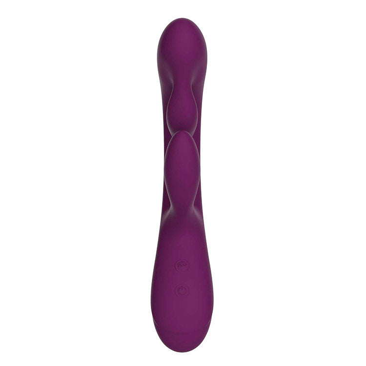 Adam & Eve G-VIBE + - Purple 23 cm USB Rechargeable Triple Stimulating Vibrator - J450 6900