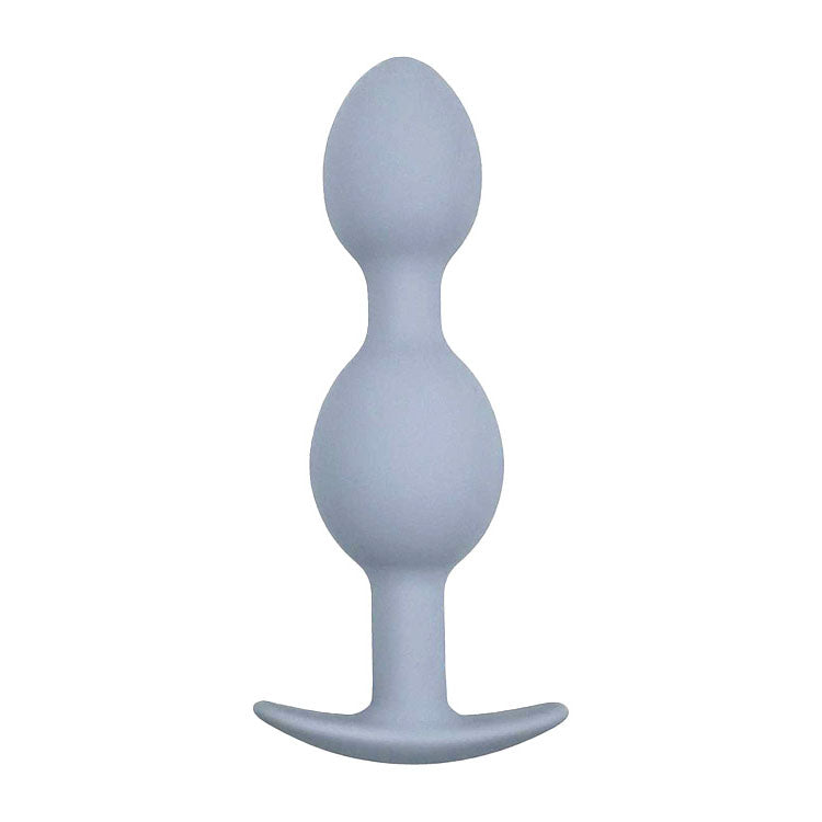 Adam & Eve VIBRA-BALL TRIO - Grey Weighted Anal Training Set - Set of 3 Plugs - J550 8500