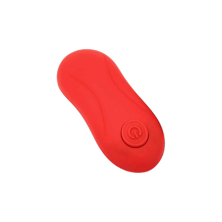 Adam & Eve VIBRATING ROSE DOUBLE ENHANCER - Red USB Rechargeable Cock & Balls Ring with Remote - J661 6000