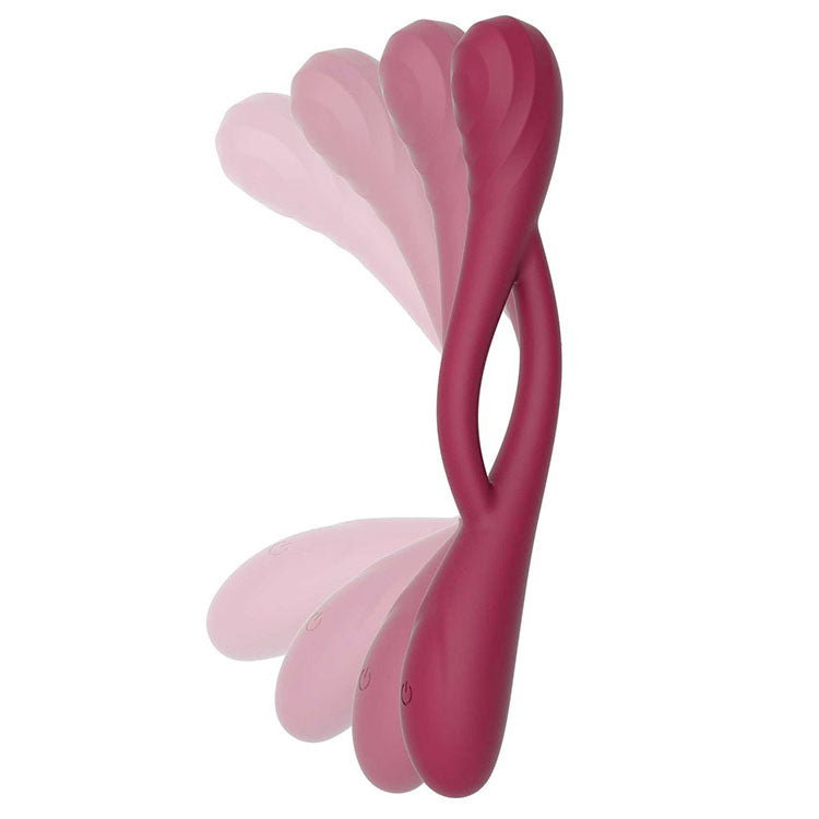 Adam & Eve INFINITY - Red USB Rechargeable Bendable Vibrator - J819 6800