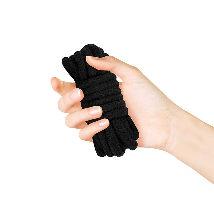 Adam & Eve BONDAGE ROPE - Black Bondage Rope - 3 metre Length