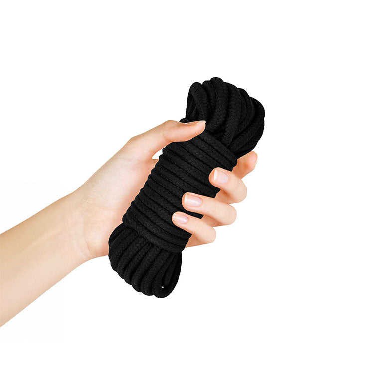 Adam & Eve BONDAGE ROPE - 9 metre (30 feet) - Black Bondage Rope - 9 metre Length - J973 8006