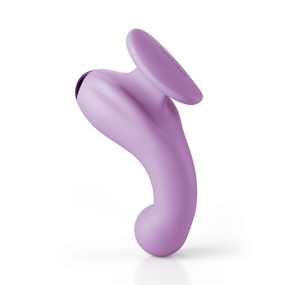 JimmyJane Curved Gripp - Purple USB Rechargeable Finger Stimulator - JJ10523