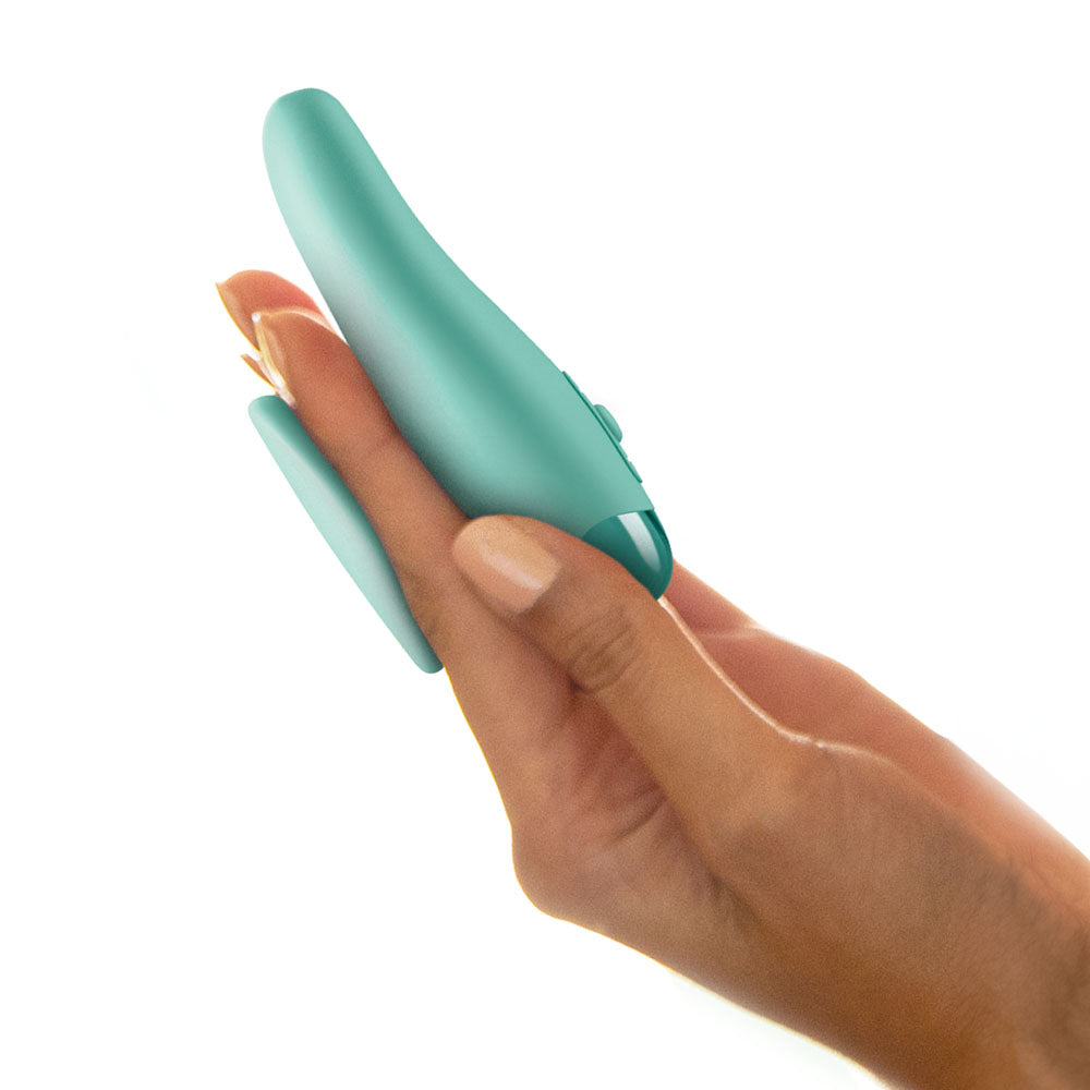 JimmyJane Form 2 Gripp - Teal 9.7 cm USB Rechargeable Handheld Stimulator - JJ10524