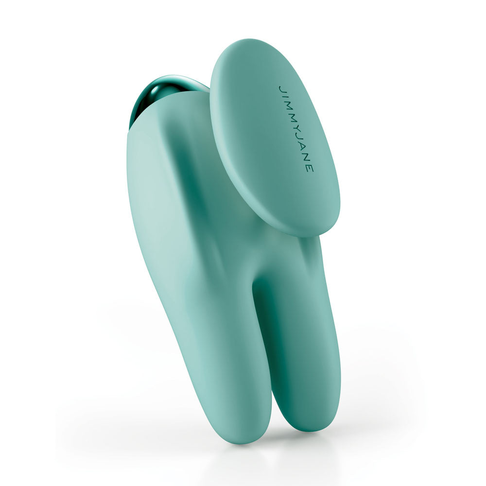 JimmyJane Form 2 Gripp - Teal 9.7 cm USB Rechargeable Handheld Stimulator - JJ10524