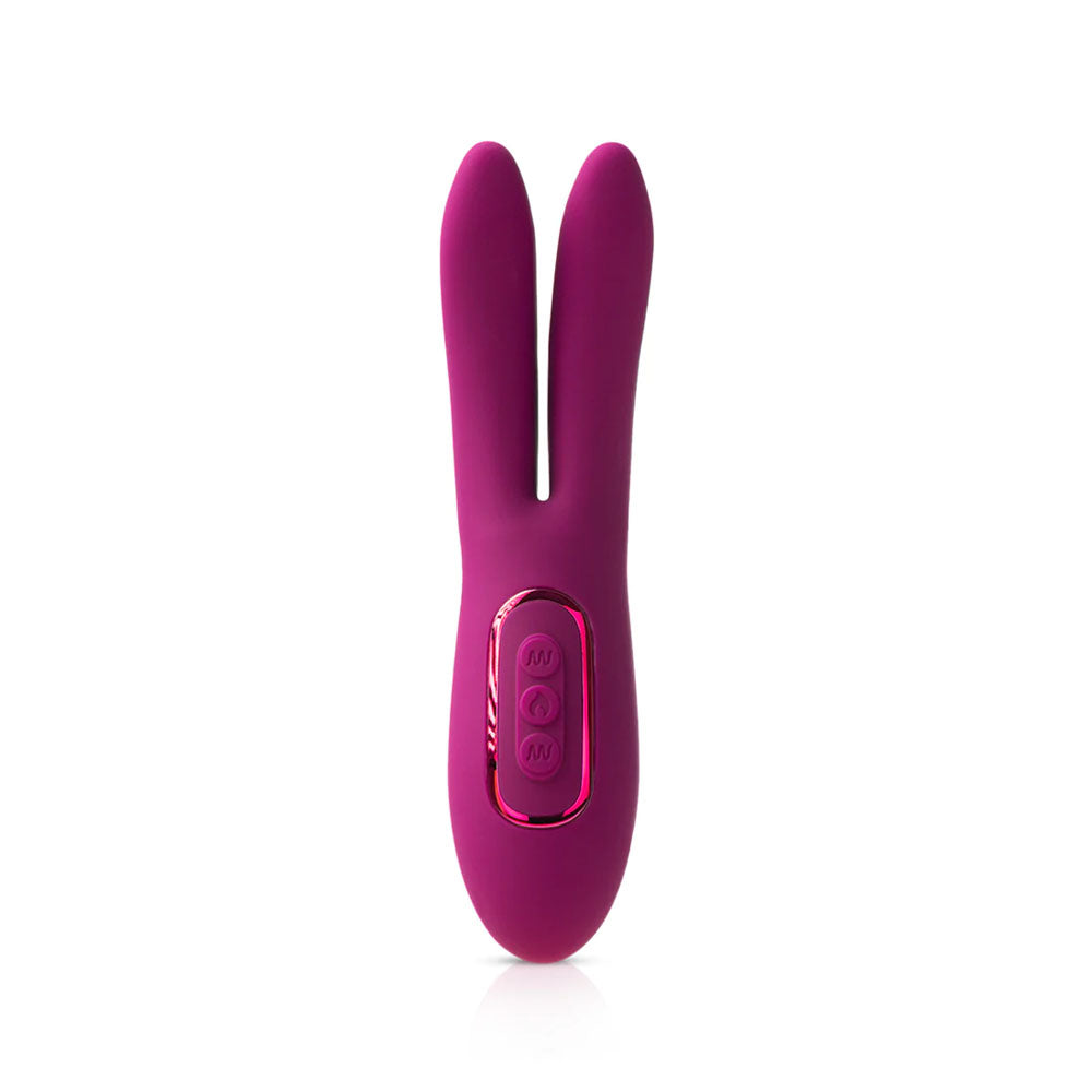 JimmyJane Solis Ascend 2 PRO - Purple 16 cm USB Rechargeable Dual Tip Stimulator - JJ10684