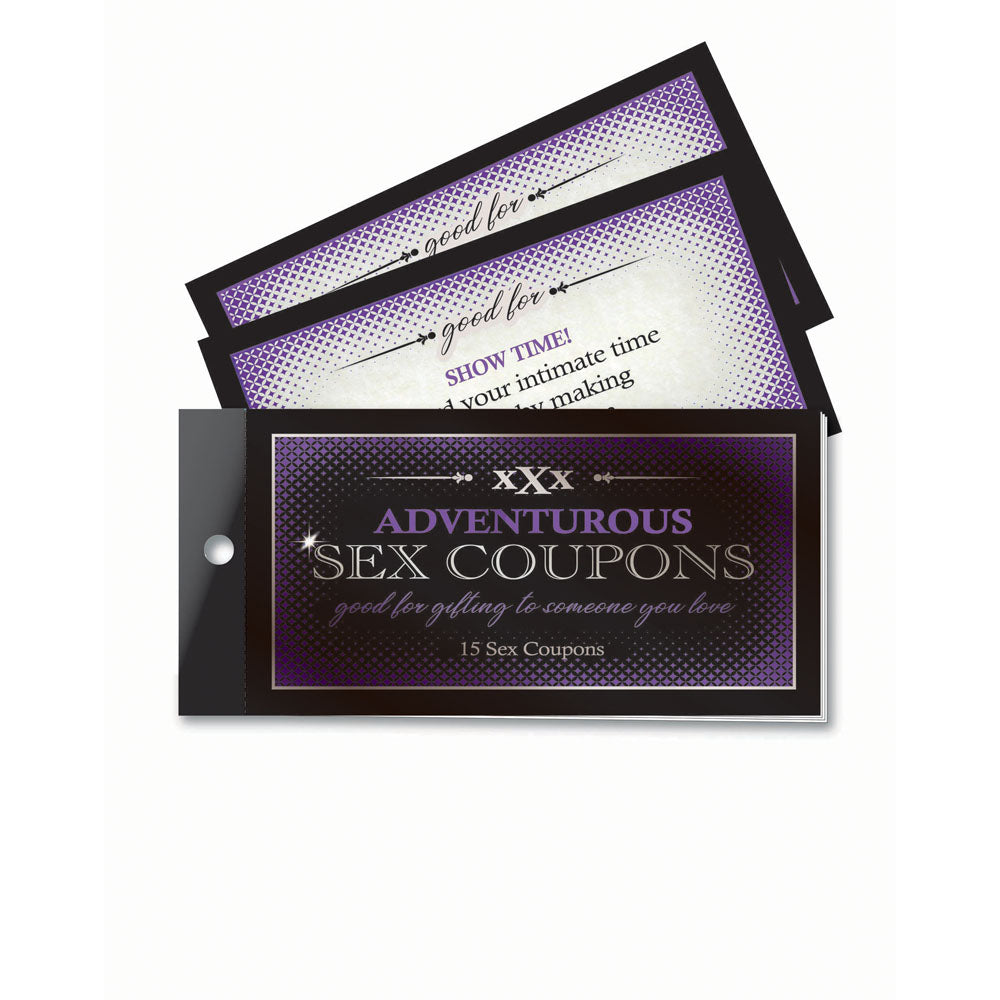 Adventurous Sex Coupons - Set of 15 Coupons - LGBG.124