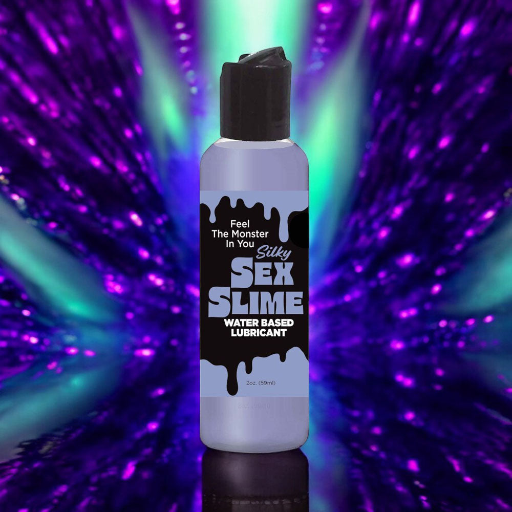 Sex Slime Cum Style Creature Lube - Purple 120 ml - Purple Cum Style Water Based Lubricant - 120 ml Bottle - LGBT.1314