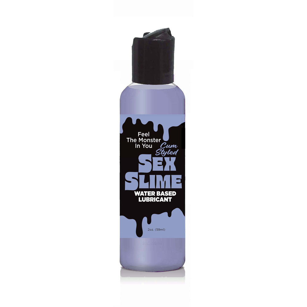Sex Slime Cum Style Creature Lube - Purple 60 ml - Purple Cum Style Water Based Lubricant - 60 ml Bottle - LGBT.1315