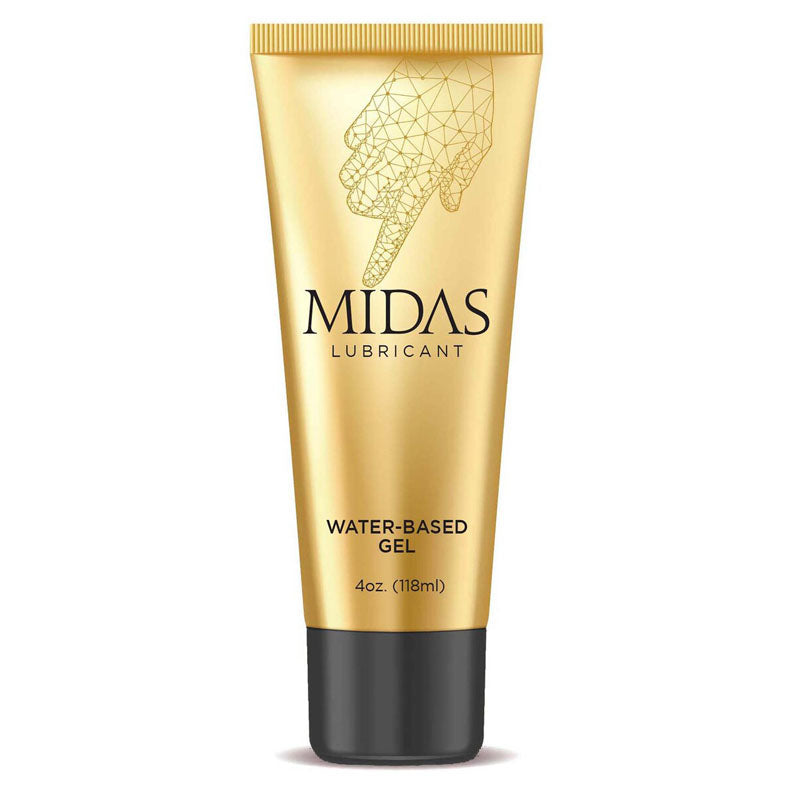 Midas Water Based Gel - Water Based Gel Lubricant - 118 ml Tube - LGBT.202