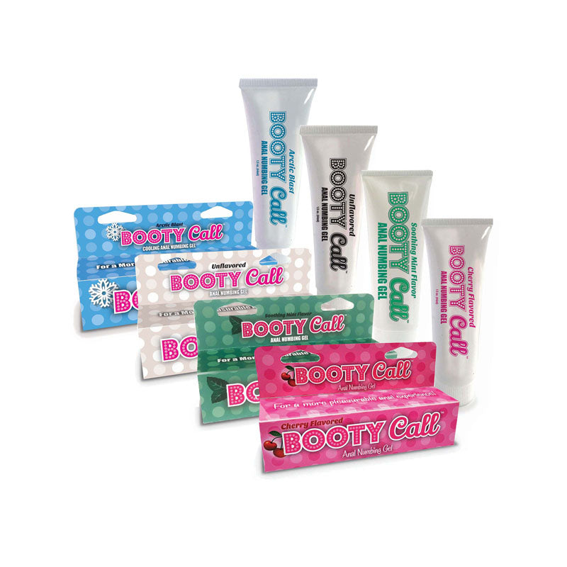 Booty Call Anal Numbing Gel - Arctic Blast Cooling Anal Numbing Gel - 44 ml (1.5 oz) Tube - LGBT.310