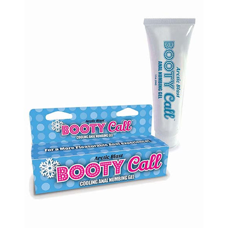 Booty Call Anal Numbing Gel - Arctic Blast Cooling Anal Numbing Gel - 44 ml (1.5 oz) Tube - LGBT.310