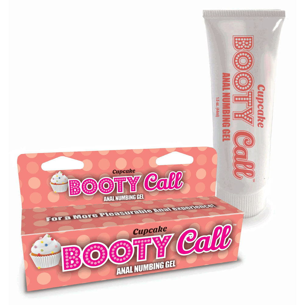 Booty Call Anal Numbing Gel - Cupcake Flavoured Anal Numbing Gel - 44 ml (1.5 oz) Tube - LGBT.312