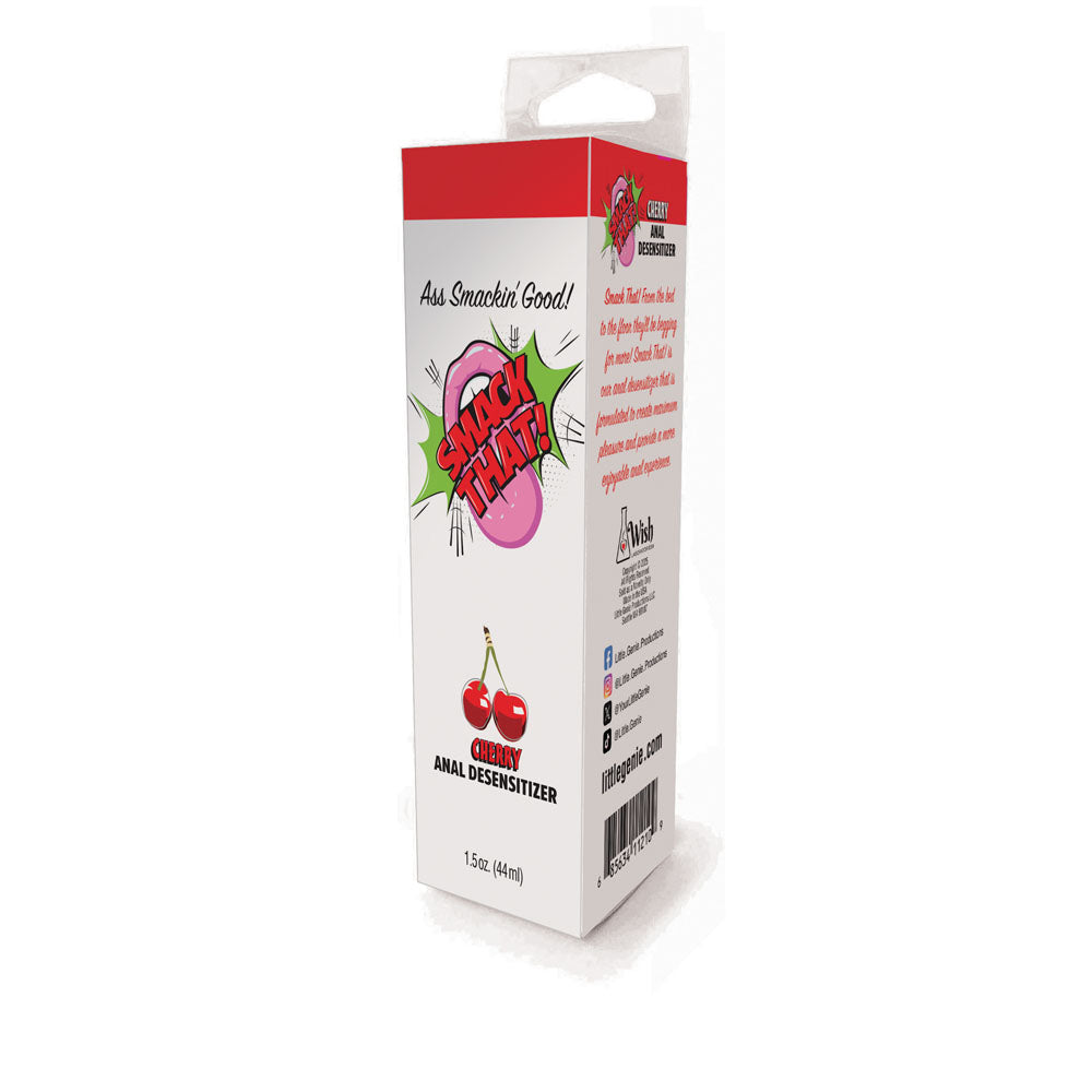 Smack That! Anal Desensitiser - Cherry - Cherry Flavoured Anal Desensitiser - 44 ml Tube - LGBT.431