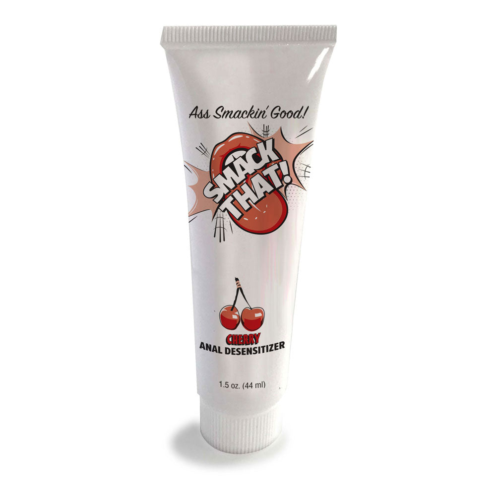 Smack That! Anal Desensitiser - Cherry - Cherry Flavoured Anal Desensitiser - 44 ml Tube - LGBT.431