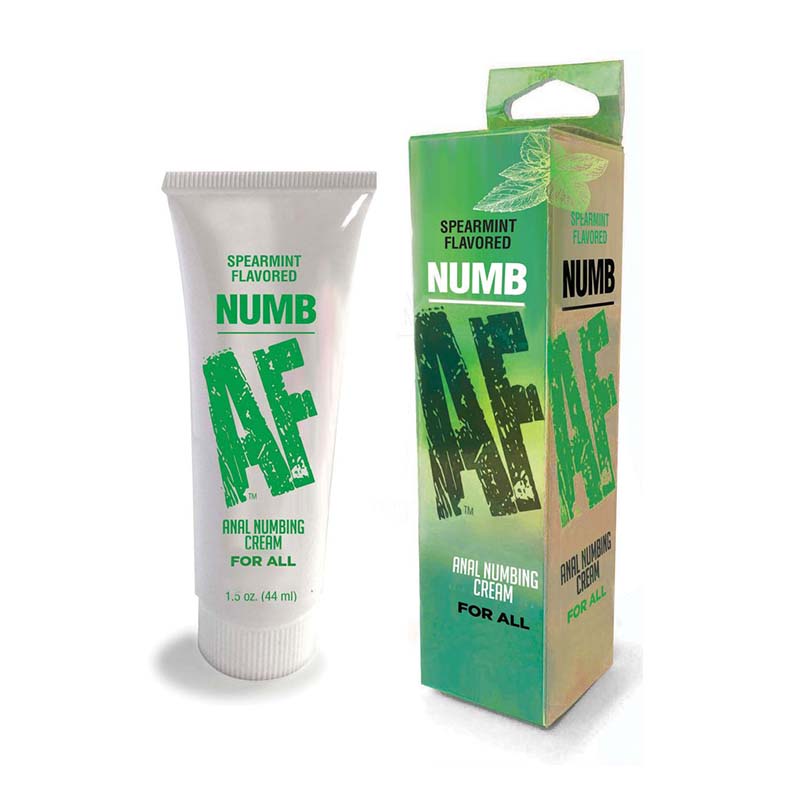 Numb AF - Mint - Mint Flavoured Anal Numbing Cream - 44 ml Tube - LGBT.605