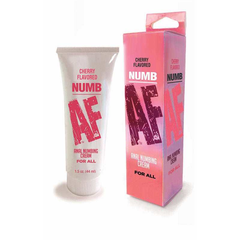 Numb AF - Cherry - Cherry Flavoured Anal Numbing Cream - 44 ml Tube - LGBT.610