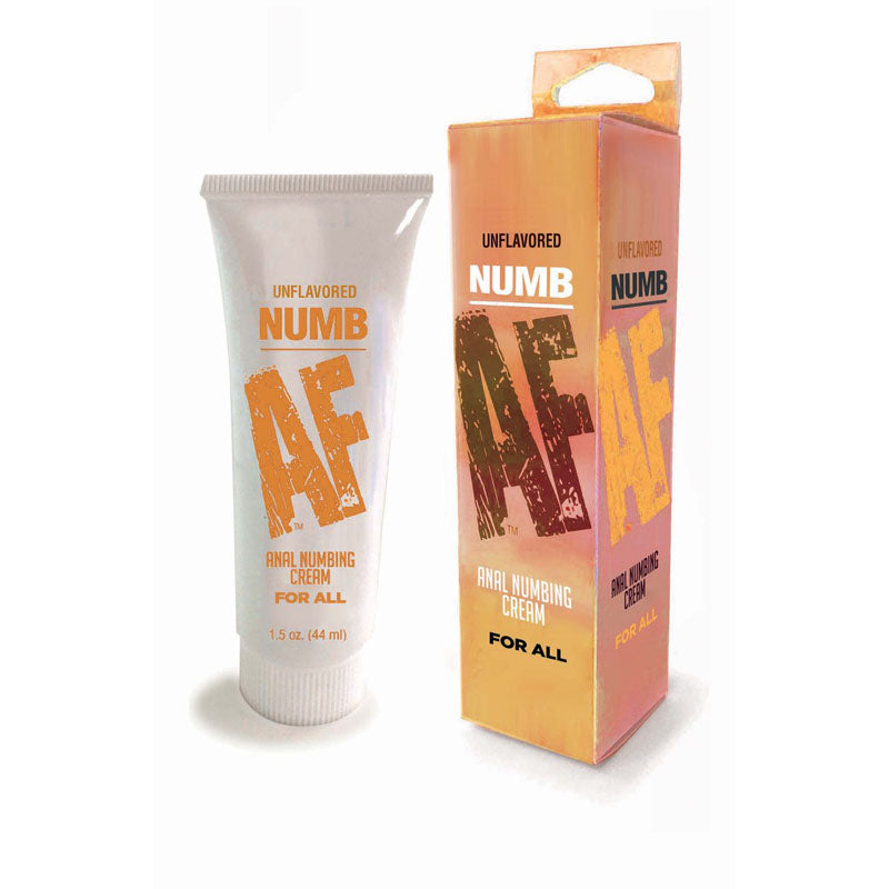 Numb AF - Unflavoured - Unflavoured Anal Numbing Cream - 44 ml Tube - LGBT.611