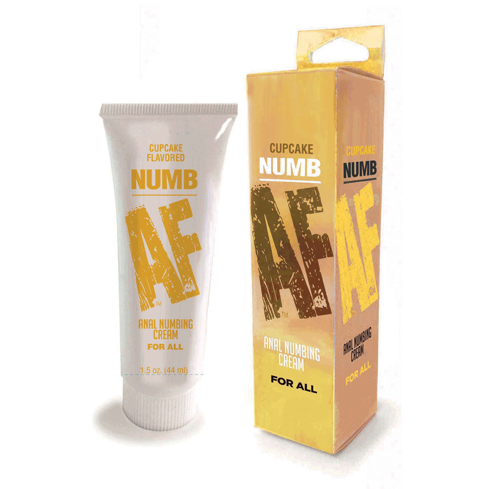 Numb AF - Cupcake - Cupcake Flavoured Anal Numbing Cream - 44 ml Tube - LGBT.619