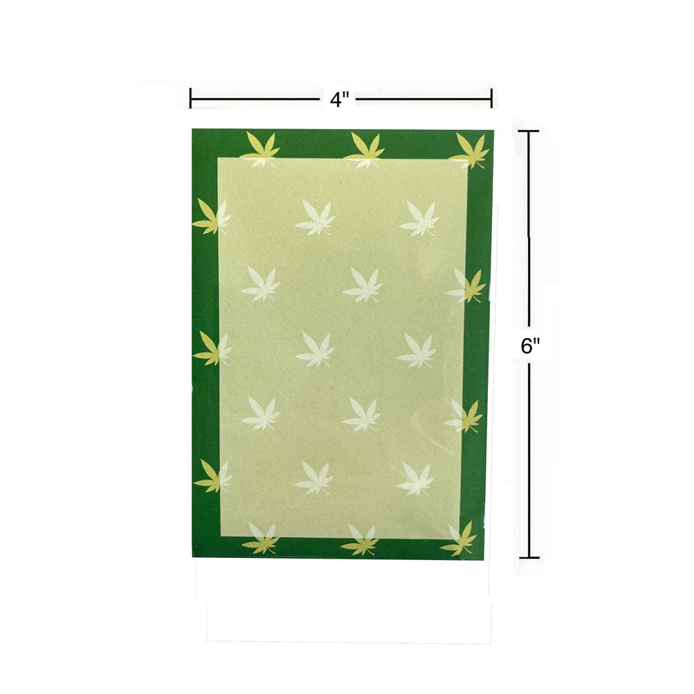 Cannabis Leaf Notepad - Novelty Notepad - 100 Pages - LGCP.1229