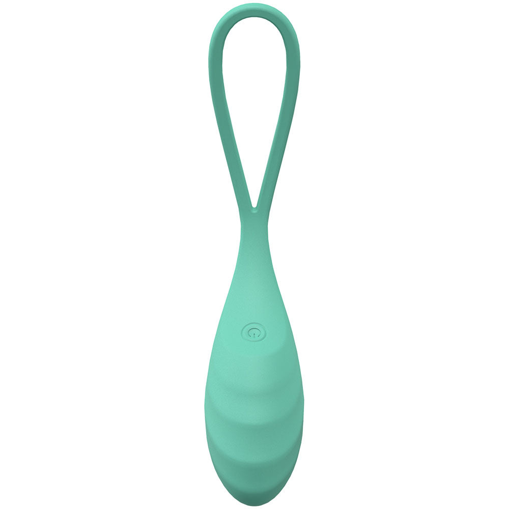 LOVELINE Passion - Green - Green USB Rechargeable Vibrating Egg with Wireless Remote - LOVU014GRN