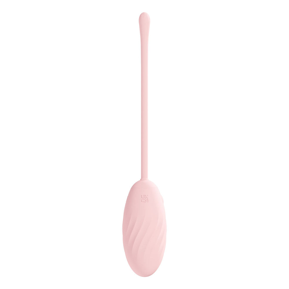 LOVELINE Felicite - Pink - Pink USB Rechargeable Vibrating Egg with Wireless Remote - LOVU055PNK