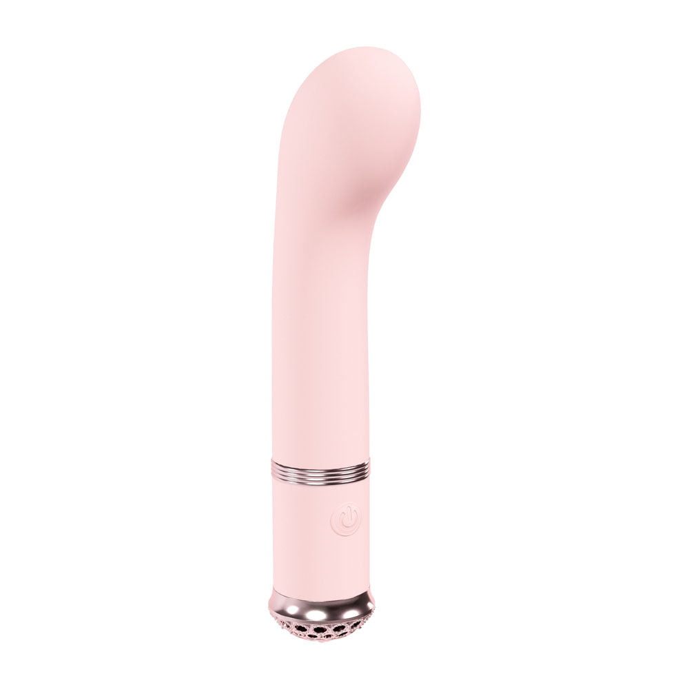 LOVELINE Cherie - Pink - Pink 14 cm USB Rechargeable Vibrator - LOVU061PNK