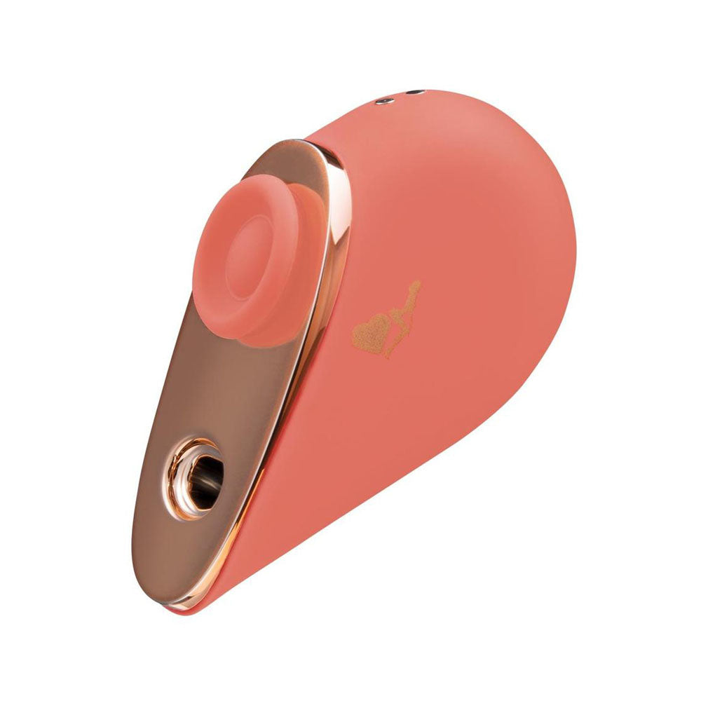 LAPDANCE Heartbreaker - Pink USB Rechargeable Pulsating & Licking Stimulators - LT201