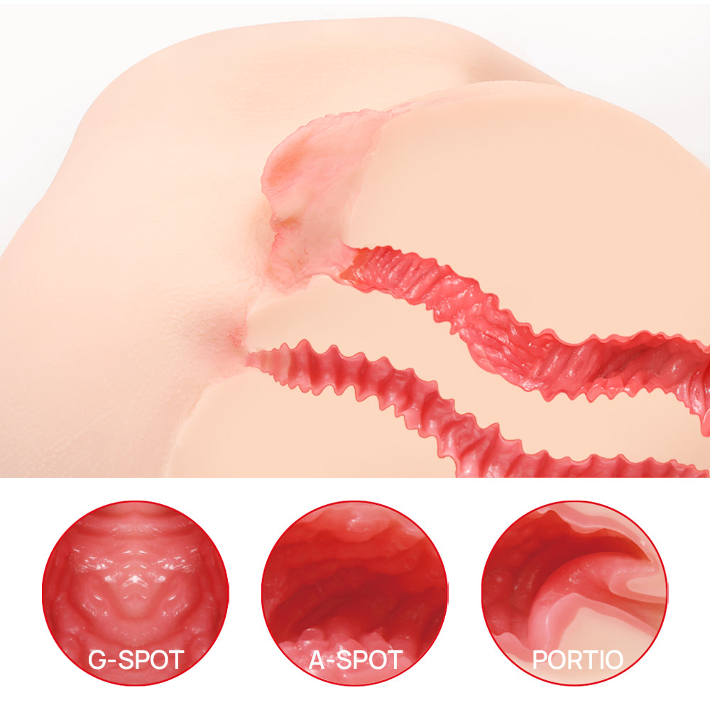 Kokos Big Hip Vanilla 004 - Flesh Missionary Style Masturbator - M01-003-13D