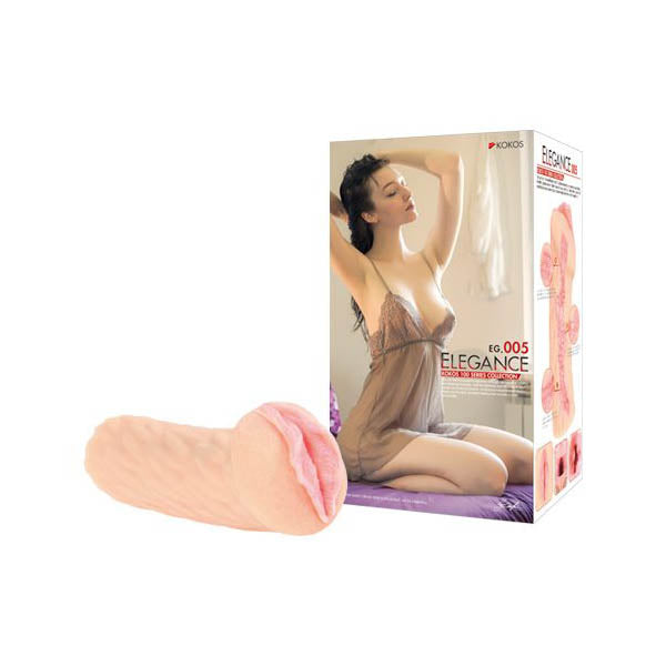 Kokos Elegance 005 - Flesh Dual Layer Vagina Stroker - M01-03-005