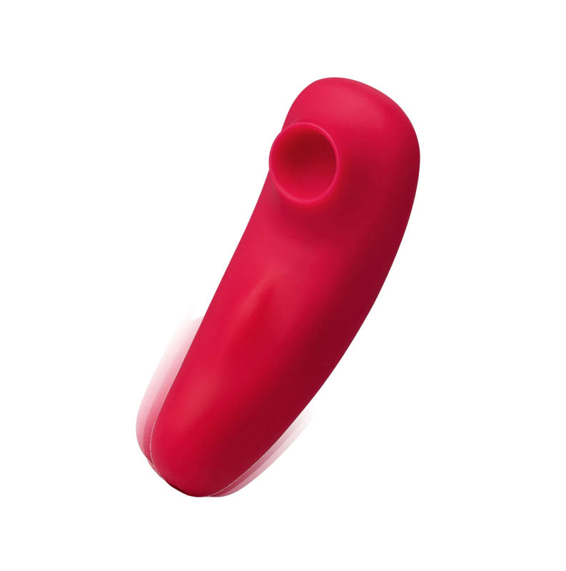 Maia Remi - Red USB Rechargeable Panty Vibe with Suction - MA2107