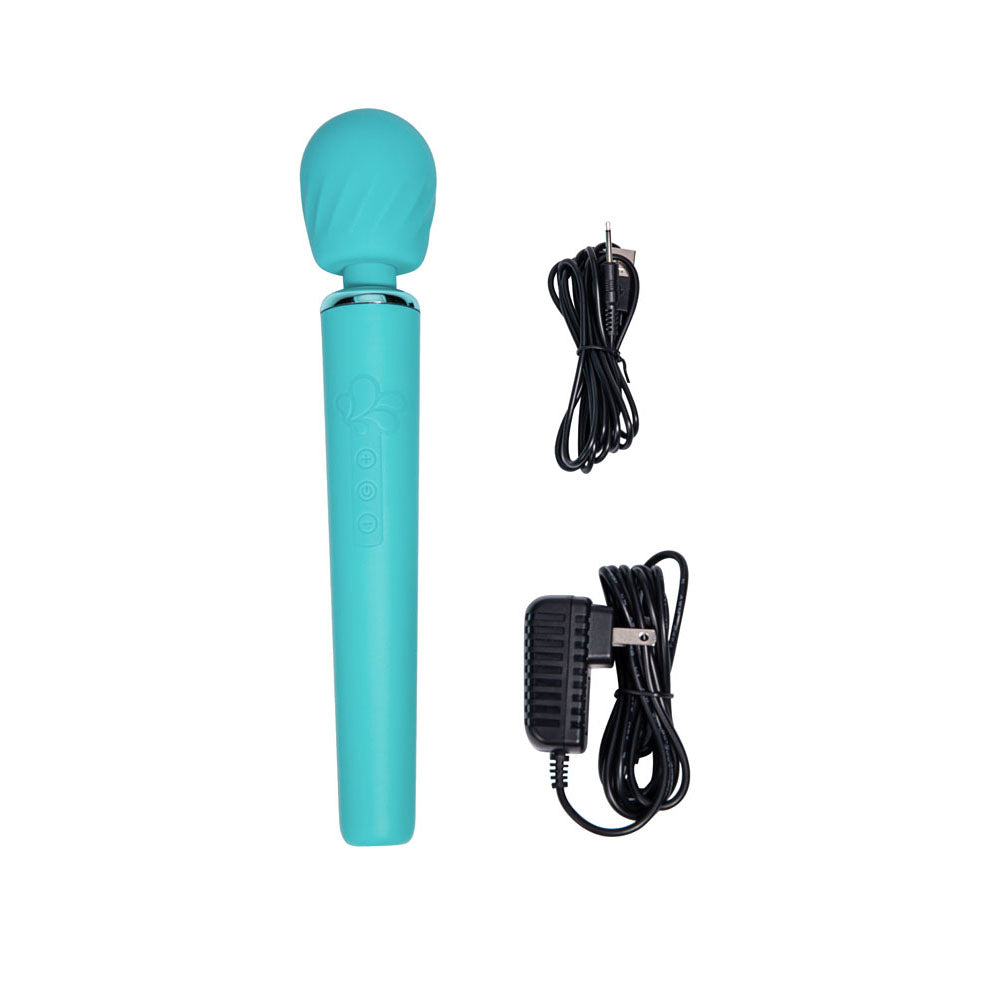 Maia NALA - Blue - Blue 30 cm USB Rechargeable Massage Wand - MA23-08-BLUE